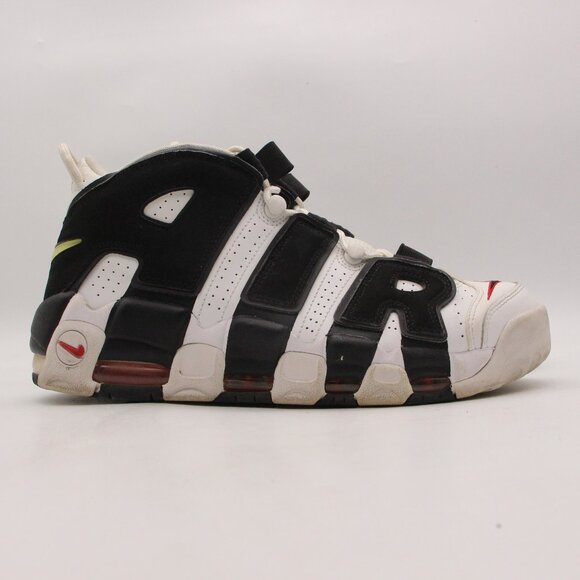 Nike Air More Uptempo Scottie Pippen Men's 10 Black White Sneakers 414962-105 - Picture 1 of 9